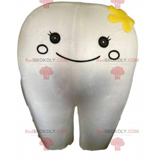 Mascotte dente gigante, costume dente, costume dentista -