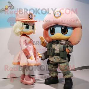 Peach Marine Recon mascotte...