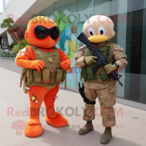 Peach Marine Recon mascotte...