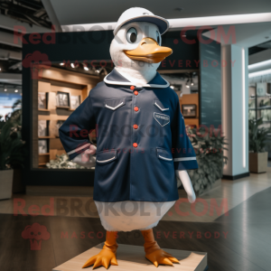 Navy Geese mascotte kostuum...