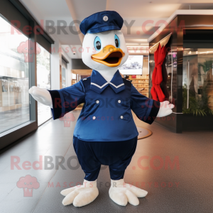 Navy Geese maskot...