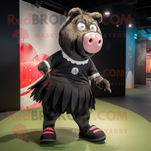 Black Sow mascotte kostuum...