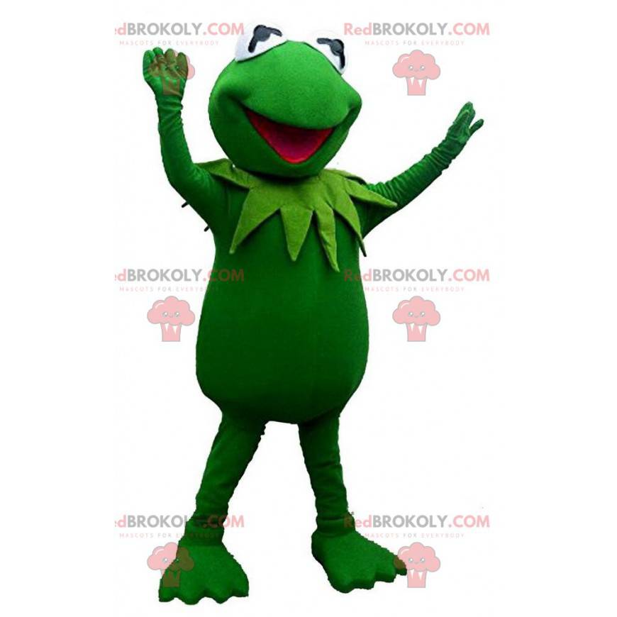 Mascotte Kermit de groene kikker - Mascottes beroemde mensen - REDBROKO_09116 - RedBrokoly.com