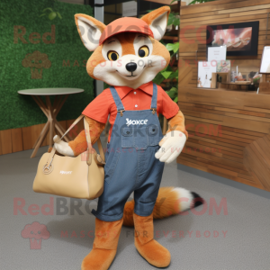  Fox maskot kostume...