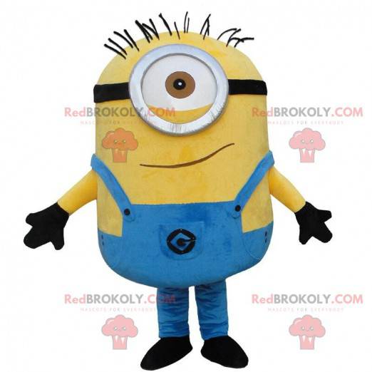 Minions mascot, yellow and famous fictional character -