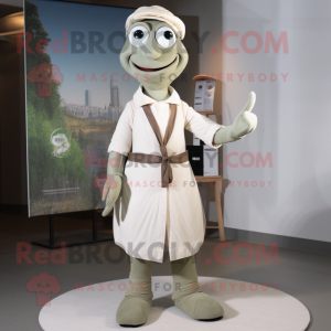 Oliven Gyro maskot kostume...