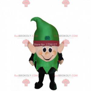 Leprechaun mascotte, elfkostuum, sprookjesachtige vermomming -