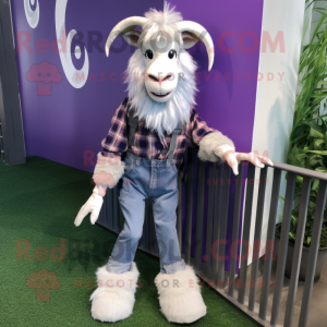 Lavendel Angora ged maskot...