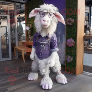 Lavendel Angora ged maskot...