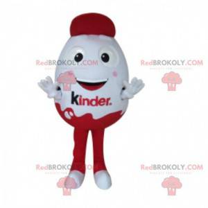 Giant Kinder egg maskot, Kinder kostyme, påskeegg -