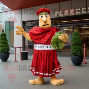 Roter Caesar-Salat...