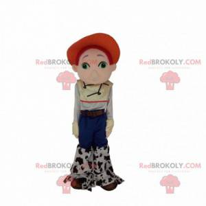 Mascot Jessie, cowgirl friend of Woody in Toy Story -