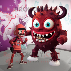 Maroon Demon mascotte...