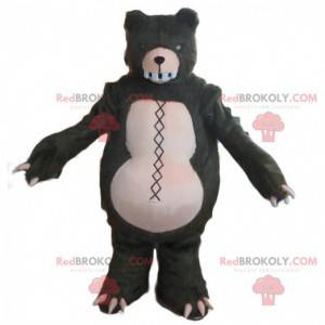 Mascotte zombie, orso malvagio, costume horror - Redbrokoly.com