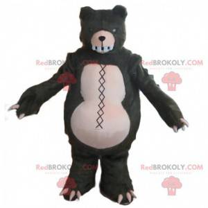 Zombie mascot, evil bear, horror costume - Redbrokoly.com