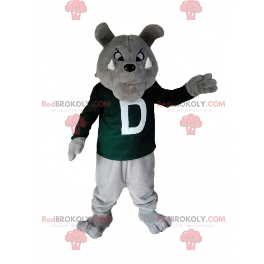 Maskot buldok, kostým psa, nezbedný pes - Redbrokoly.com Maskot buldok, kostým psa, nezbedný pes - Redbrokoly.com