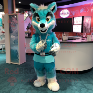 Postava maskota Cyan Say...