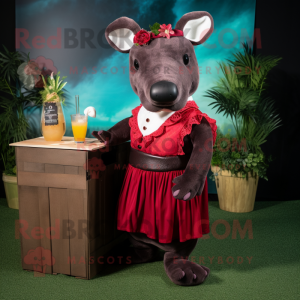 Maroon Tapir mascotte...