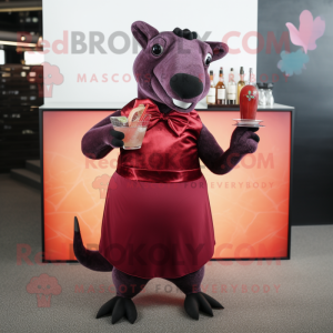 Maroon Tapir mascotte...