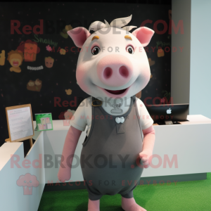  Pig mascotte kostuum...