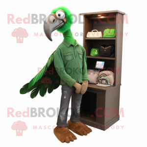 Forest Green Vulture maskot...