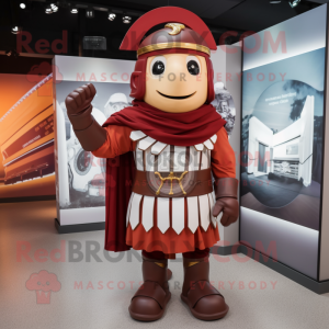 Rödbrun romersk soldat...