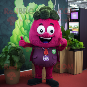 Magenta Broccoli mascotte...