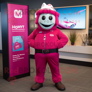 Magenta Momentum mascotte...