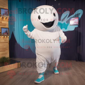 White Whale maskot kostume...