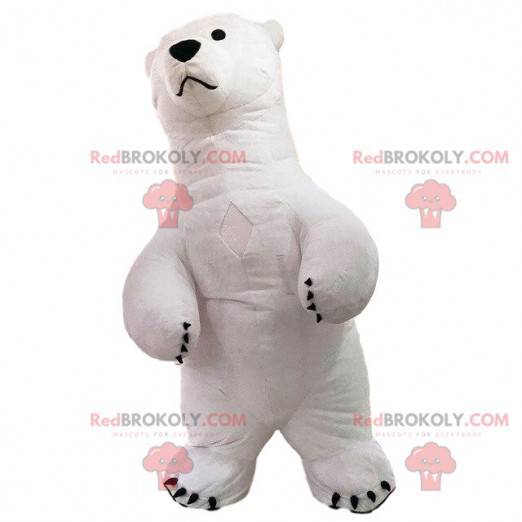 Inflatable polar bear mascot, polar bear costume -