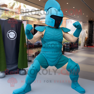 Cyan Spartan Soldier...