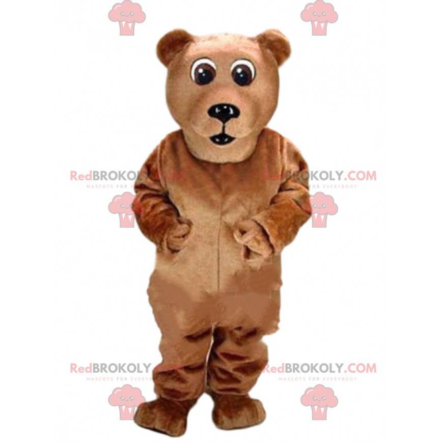 Mascota del oso pardo, disfraz de oso de peluche gigante - Mascota del oso pardo, disfraz de oso de peluche gigante -