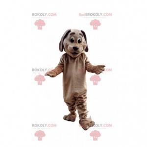 Mascota de perro marrón, disfraz de perrito, disfraz canino -