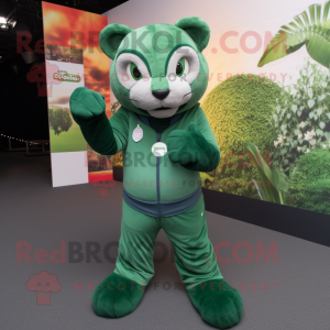 Forest Green Puma mascotte...