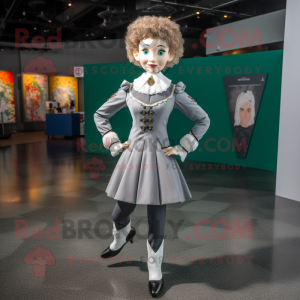 Gray Irish Dancer mascotte...