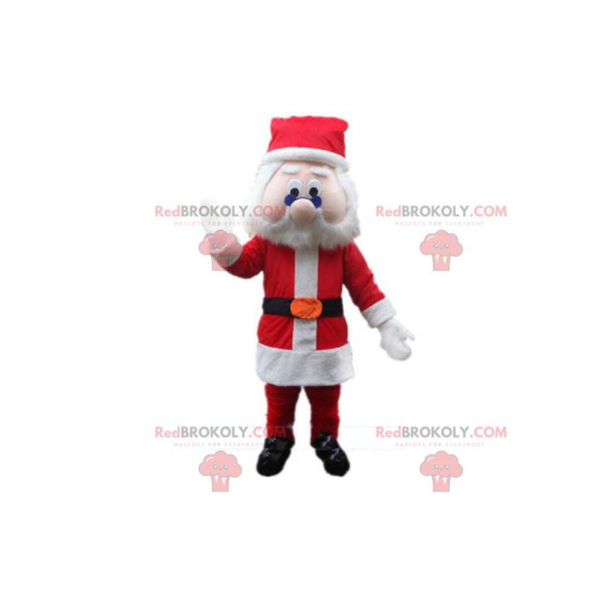 Mascota de Santa Claus, traje de Navidad, traje de invierno -