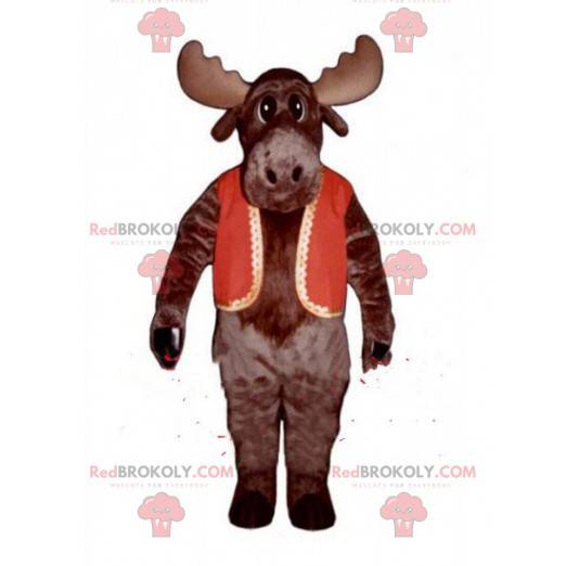 Maskot Caribou, velký sob, maskot jelenů - Redbrokoly.com