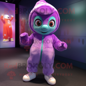 nan Candy mascot costume character dressed with a Joggers and Mittens
