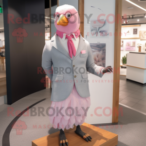 Pink Pigeon mascotte...