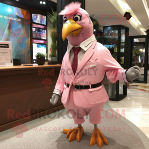 Pink Pigeon mascotte...