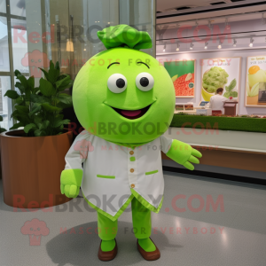 Lime Green Apricot mascotte...