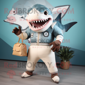 Crème Megalodon mascotte...