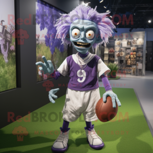 Lavendel Zombie maskot...