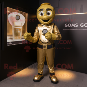 Gouden Guinness mascotte...