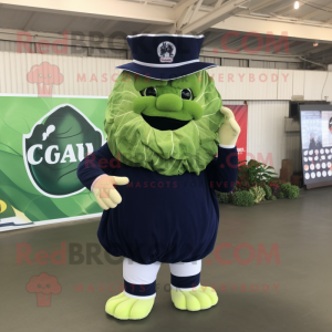 Navy Cabbage mascotte...