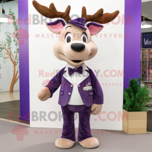 Purple Deer mascotte...