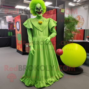 Lime Green Evil Clown...