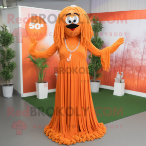 Orange Spaghetti maskot...