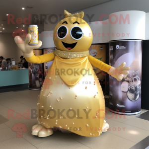 Gold Soda Can mascotte...