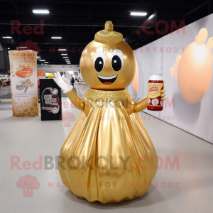 Gold Soda Can mascotte...